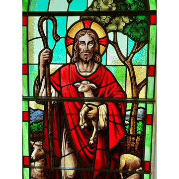Stain Glass Good Shepard