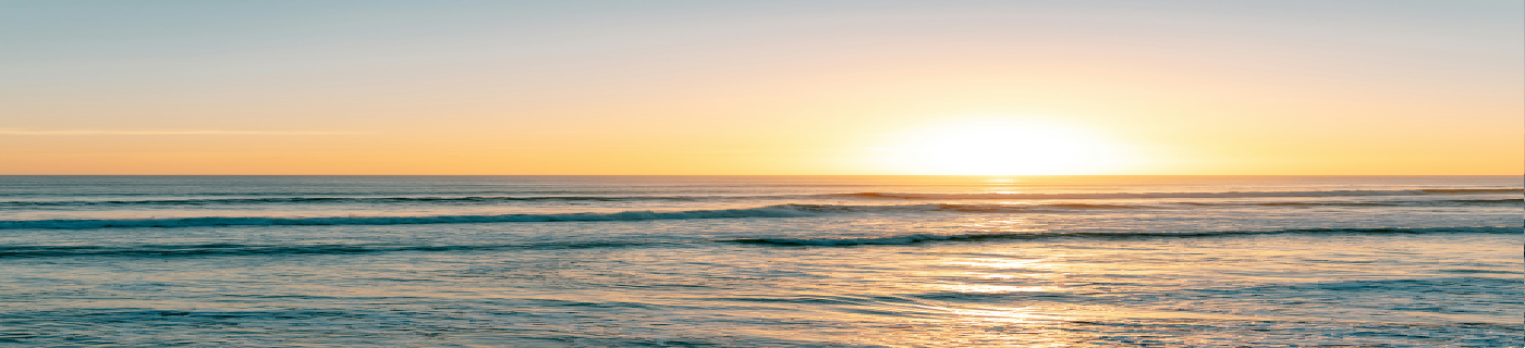 Sunset on water